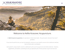Tablet Screenshot of kelliekrasovec.com